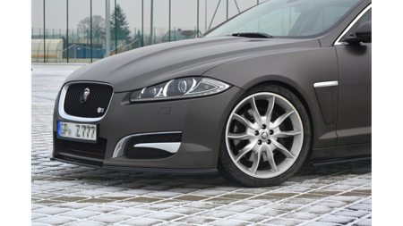 Splitter Jaguar XF (X250) I SPORTBRAKE S-PACK Front Gloss Black