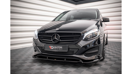 Splitter Mercedes-Benz B W246 Facelift Front Gloss Black