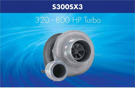 Turbosprężarka Borg Warner AirWerks S300SX wylot 90st