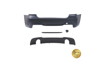 Bumper BMW 3 E90 Rear with Diffuser