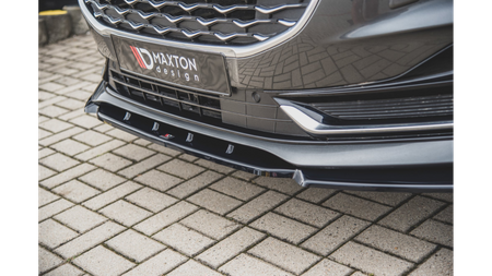 Splitter Ford S-Max II Facelift Front Gloss Black