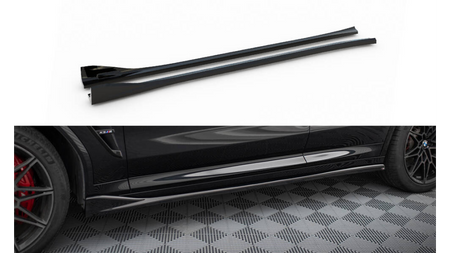 Diffuser BMW X3 F97 Facelift M-Pack Side Skirts