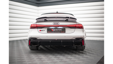 Spoiler Cap Audi A7 C8 Gloss Black