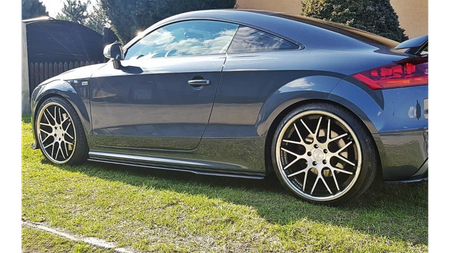 Diffuser Audi TT 8J S-Line Side Skirts Gloss Black