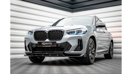 Splitter BMW X4 G02 Facelift M-Pack przód v.1 Gloss Black