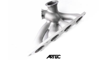 Mitsubishi Evo 4-9 4G63 Exhaust Manifold Low Mount V-Band (Reverse Rotation)