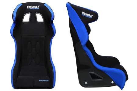 Racing Seat Bimarco Hamer PRO Welur Blue-Black FIA