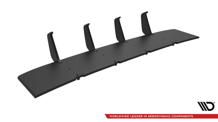 Diffuser Volkswagen Golf GTI Mk8 Rear Street Pro Black-Red v.3