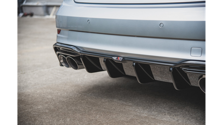 Diffuser Audi S3 8V Facelift Rear Valance Gloss Black