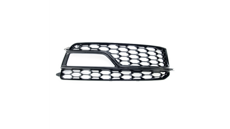 Fog Light Covers Audi A5 8T Facelift Gloss Black