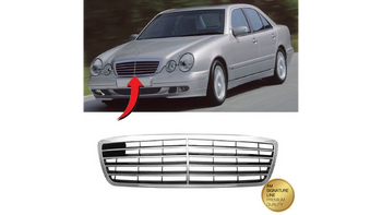 Grill Mercedes-Benz E W210 S210 Chrom