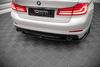 Splitter BMW 5 G30 Tył Środkowy Gloss Black