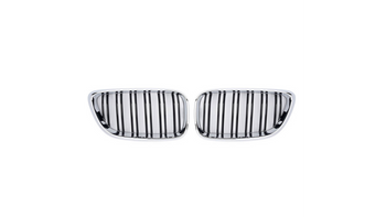 Grill BMW 2 F22 F23 Dual Line Chrome & Black