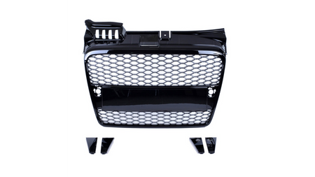 Grill Audi A4 B7 Gloss Black