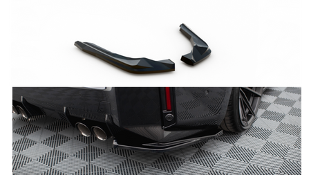 Splitter BMW 2 G87 M-Pack Rear Side v.1