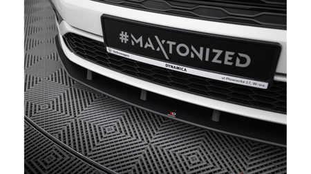 Splitter Volkswagen Jetta GLI Mk7 Front Street Pro Black-Red