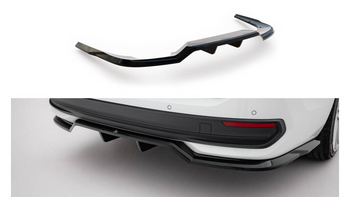 Splitter Volkswagen Passat B9 Rear Central with Diffuser
