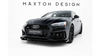 Splitter Audi RS5 F5 Front Street Pro Black + Gloss Flaps