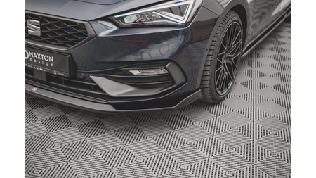 Splitter Seat Leon FR IV przód v.3 Gloss Black