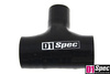 T Piece hose BlowOff D1Spec Black 32mm / 25mm