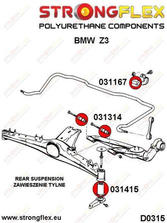 Full suspension bush kit