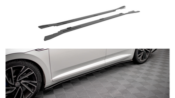 Diffuser Volkswagen Arteon Facelift R R-Line Side Skirts Street Pro v.2 Black