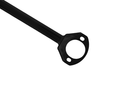 Rear upper strut bar BMW E36 Coupe Sedan Black