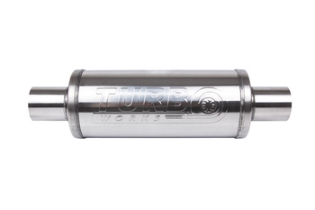 Center Muffler 57mm TurboWorks RS 409SS 300mm