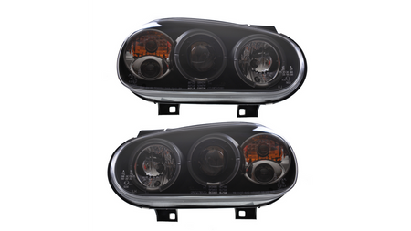 Lights Volkswagen Golf IV Front Black