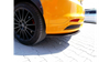Splitter Ford Focus II STI Tył Boczne Gloss Black