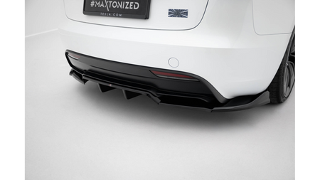 Splitter Tesla Model 3 Performance Mk1 Facelift Tył Środkowy z Dyfuzorem v.1