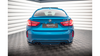 Splitter BMW X6 F86 M-Pack Tył Środkowy Gloss Black