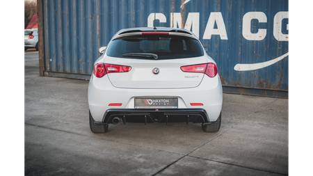 Splitter Alfa Romeo Giulietta Facelift Rear Side v.3 Gloss Black