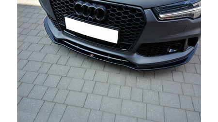 Splitter Audi RS7 Facelift Front v.1 Gloss Black