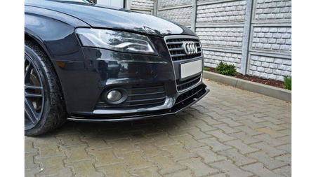 Splitter Audi A4 B8 Front v.2 Gloss Black