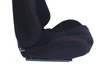 Racing seat GLOCK BLACK FABRIC