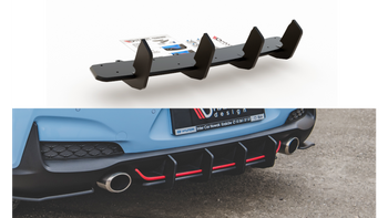 Dyfuzor Hyundai I30 III N Tył Racing Durability v.2 Red