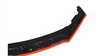 Splitter Subaru BRZ Facelift Front v.4 Gloss Black + Red