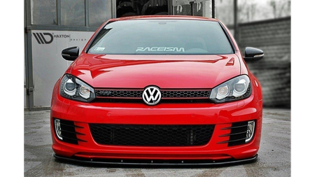 Splitter Volkswagen Golf VI przód v.2 Do GTI 35th Gloss Black