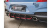 Diffuser Hyundai I30 III N Rear Racing Durability v.2 Black-Red