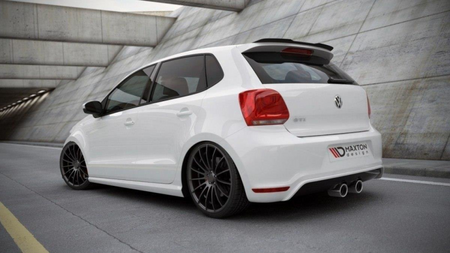 Przedłużenie Spoilera Volkswagen Polo V GTI R-Line Gloss Black