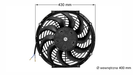 TurboWorks Cooling fan 16" type 2 pusher/puller