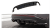 Diffuser Ford Edge II Rear Valance Gloss Black