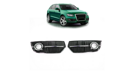 Fog Light Covers Audi Q5 8R Chrome Black