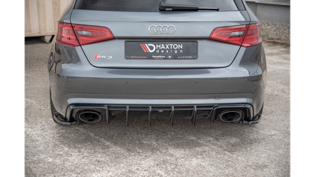 Splitter Audi RS3 8V Sportback Rear Side v.2 Gloss Black