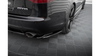 Splitter Audi RS6 C6 Tył Środkowy z Dyfuzorem Gloss Black