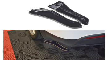 Splitter Tesla Model X Tył Boczne v.1 Gloss Black
