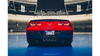 Splitter Chevrolet Corvette C7 Rear Side Gloss Black