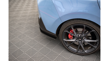 Splitter Hyundai I30 III Facelift N Fastback Rear Side Street Pro Black