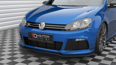 Splitter Volkswagen Golf VI R przód v.2